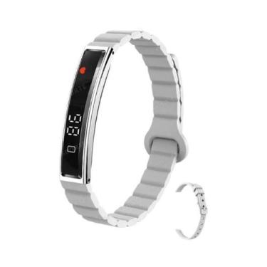 Imagem de Pulseira Inteligente À Prova d'Água Para Mulheres, Monitor De Frequênc