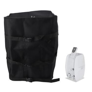 Imagem de TOPINCN Capa de Bomba Aquecedora para Banheira de Hidromassagem, Lona de Poliéster à Prova D'água Com Abertura de Fivela para a Maioria das Banheiras de Hidromassagem Infláveis,