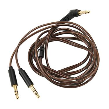 Imagem de Generic Cabo Macho de Entrada Dupla de 3.5mm, Cabo de Atualização Durável para Hifiman Sundara Ananda, Qualidade de Som Sem Perdas, Fones de Ouvido de 3.5mm, Plug and Play