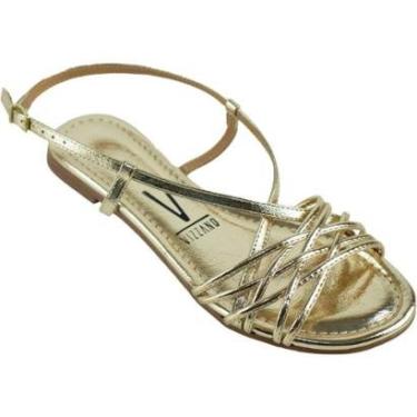 Imagem de Sandália Vizzano Metalizada Milano Feminina-Feminino