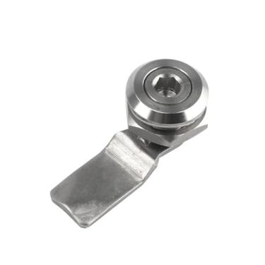 Imagem de Fechadura hexagonal interna de aço inoxidável, caixa de distribuição, trava de lixo, 1 peça