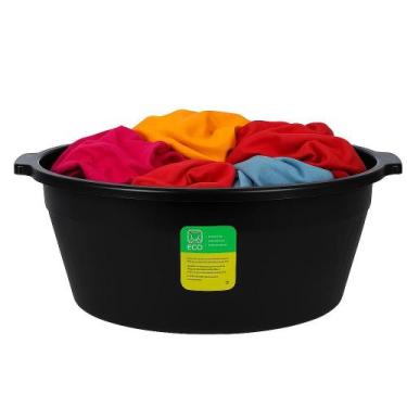 Imagem de Bacia de roupa 31 litros gigante balde canelada lava roupa grande tach