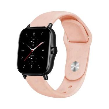 Imagem de Pulseira De Silicone De 20mm 22mm Para Amazfit GTS GTR 4 3 2 Bip 6 5 M