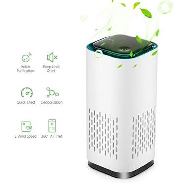 Imagem de Purificador de Ar USB para Carro com Carvão Ativado Formaldeído Benzeno Partículas Olor Odor Vento Baixo Alto Silencioso Purificadores Frescor Casa Es