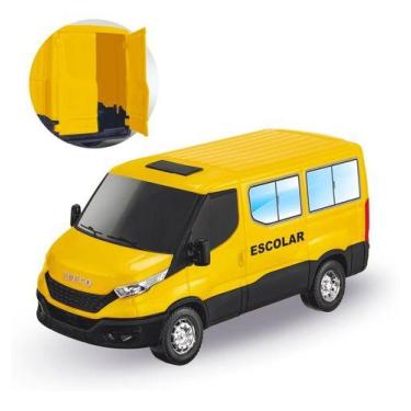 Imagem de Carrinho Iveco Daily Van Escolar Infantil - Usual Brinquedos