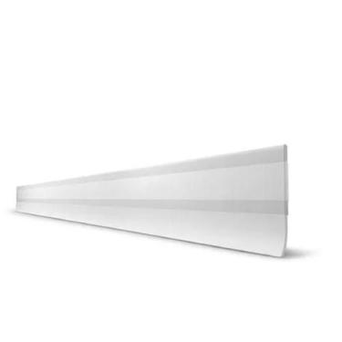 Imagem de Protetor Veda Porta Adesivo Slim Rodo Pvc Ajustável - 1 Mt - Comfortdo