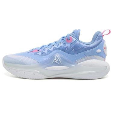 Imagem de RIGORER AR1&AR2- Austin Reaves Signature Design Basketball Tênis masculino de desempenho profissional para aderência de quadra, suporte de tornozelo e amortecimento, Ar2-boneco de neve, 44