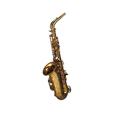 Imagem de Lss9azznmm Saxofone alto estudante saxofone alto E-Flat Saxofone iniciante tocando saxofone adulto infantil