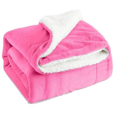 Imagem de Cobertor- Dupla face sherpa felpuda - Antialérgico(Pink)