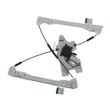 Imagem de Aspaton Regulador de vidro elétrico dianteiro esquerdo do lado do motorista com motor elétrico compatível com Equinox Terrain 2012-2017 Sport Utility 22803201 751-636 751636