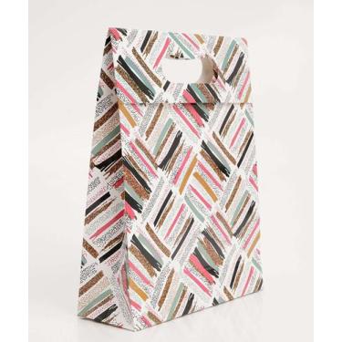 Imagem de Embalagem Presente Sacola Estampada Marisa-68081, UN, Branco