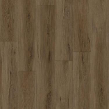 Imagem de Kit 18m² Piso Vinílico Clicado 5mm 18,3cm X 1,23m Amur Marrom