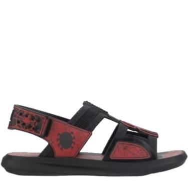 Imagem de Sandália Infantil Grendene Kids Homem Aranha Buggy Preto 33