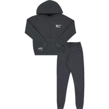 Imagem de Conjunto Juvenil Moletom - 49870-876-Masculino