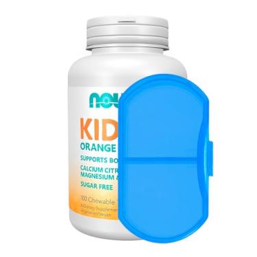 Imagem de Porta Cápsulas Comprimido + K.i.d-/C.a.l C.á.l.c.i.o 100 Chew ble Importado