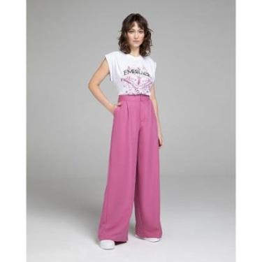 Imagem de T-Shirt Feminina Muscle Tee Em Malha Flamê - ENFIM-Feminino