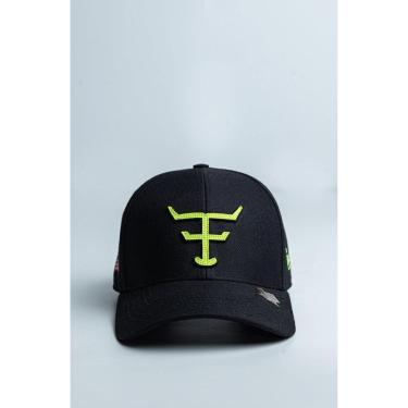 Imagem de BONE TEXAS FARM - NEW TEXAS - TF987 - PRETO/ AMARELO NEON ÚNICO-Unissex