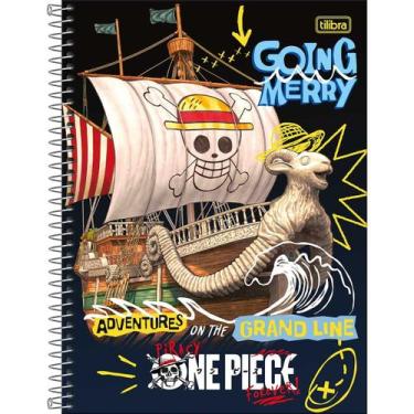 Imagem de Caderno Espiral Capa Dura Universitário Connect 10 Matérias One Piece 