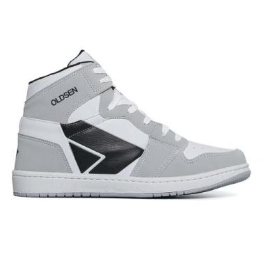 Imagem de Tênis Masculino Oldsen INVOLVED Academia Conforto, Cinza, 35