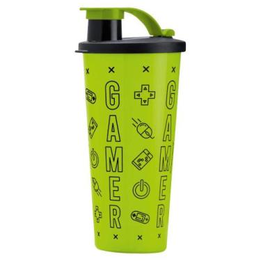 Imagem de Copo Infantil Tupperware com Bico Kids 470ml, 470ml, Gamer