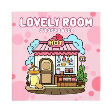Imagem de Livro De Colorir Para Adultos LOVELY ROOM: Padrões De Desenhos Animado