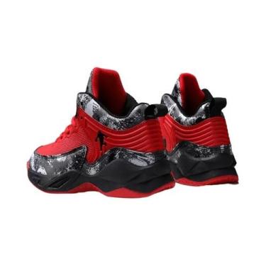 Imagem de Tênis De Basquete Masculino 2025 Antiderrapante Com Sola Grossa Para C