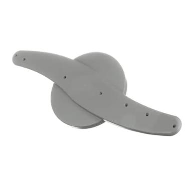 Imagem de Whole Parts Conjunto de braço de pulverização inferior para lava-louças, cor cinza, peça # WD22X10047 - Substituição e compatível com algumas máquinas de lavar louça GE e Hotpoint