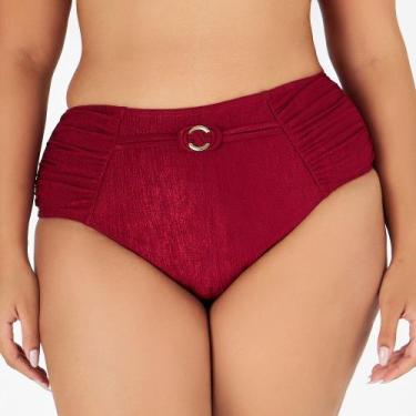 Imagem de Biquíni Drapeado Zero Barriga Dilady 623209, Banho de mar, Preto, 50