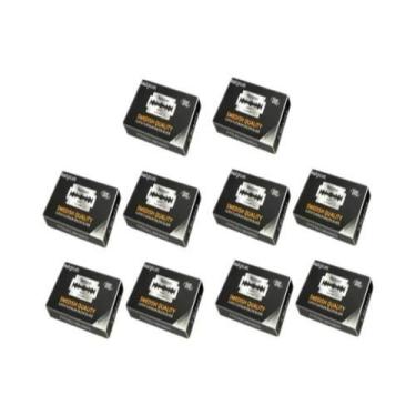 Imagem de Lâminas De Barbear De Segurança Em Aço Inoxidável De Ponta Dupla Ultra