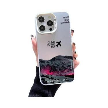 Imagem de Capa De Telefone Com Paisagem De Neve Ao Pôr Do Sol Para Xiaomi 11 Lit