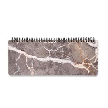 Imagem de Planner Permanente Office Minerais Semanal 30x11,5 Mármore Cinza - Cic