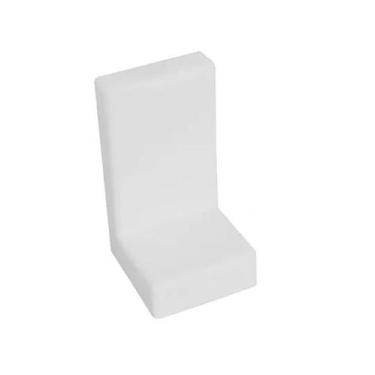 Imagem de Kit 100 Capas Para Cantoneira  Aérea Em L Para Móveis - Paraiso Ferrag