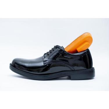 Imagem de Sapato Social Patriota Marinha Preto Verniz, Preto, 43