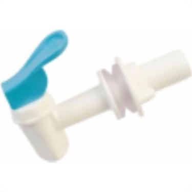 Imagem de Torneira Filtro E Bebedouro Herc Automatica Branca E Azul 358 - Kit C/