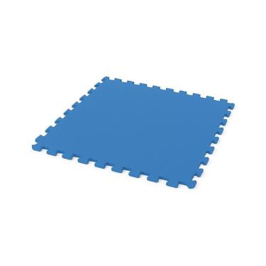 Imagem de Piso Eva Tatami Central Espumas 100x100x1cm E 50x50x1cm – Antiderrapante, Alta Densidade 50x50cm Azul