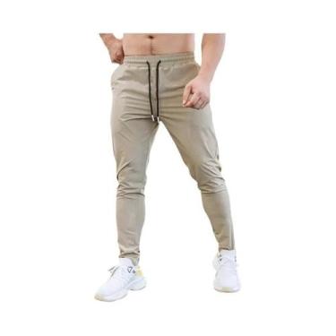 Imagem de Calças De Verão Masculinas Em Seda Gelada Ultra-finas, Secagem Rápida,