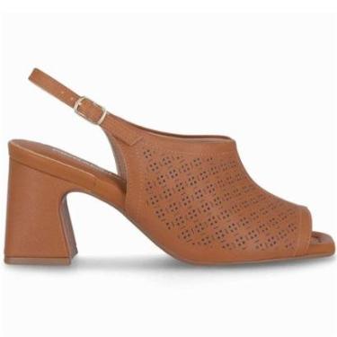 Imagem de Sandália Slingback Alta Calce Perfeito Piccadilly Conforto-Feminino