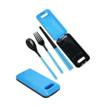 Imagem de Conjuntos de talheres 1 conjunto de talheres de viagem portátil crianç