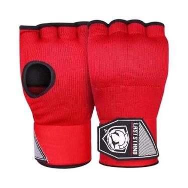 Imagem de Luva De Boxe Em Gel Meio Dedo Com Faixa De Punho Longa Para Treino De 