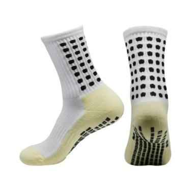 Imagem de Meias De Futebol Antiderrapantes Para Adolescentes Com Fundo De Silico