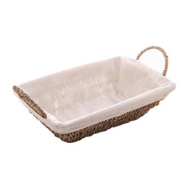 Imagem de Cesta Retangular Wolff de Sisal 35cm x 20cm x 12,5cm
