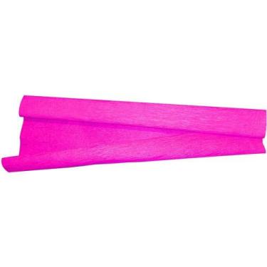 Imagem de Papel Crepom 48CM X 2,00M PINK - Pacote com 10 - VMP