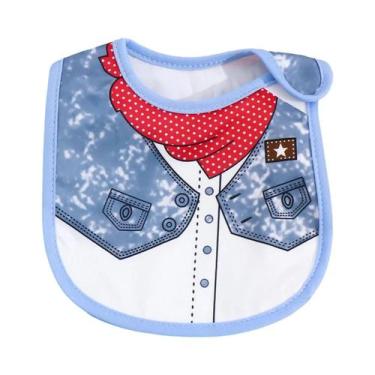 Imagem de Babadores Impermeáveis De Desenho Animado Para Bebês (Meninas E Menino