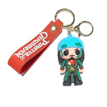 Imagem de Chaveiro Chaveiro Piratas do Caribe Jack Sparrow PVC