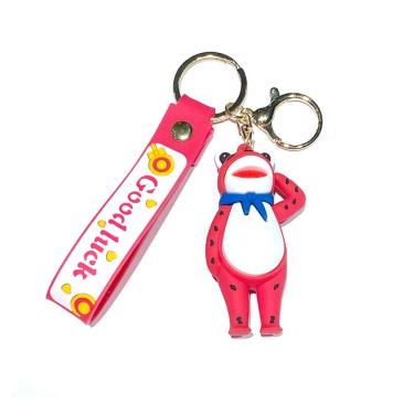 Imagem de Chaveiro de PVC Cute Frog Man Cartoon Chaveiro