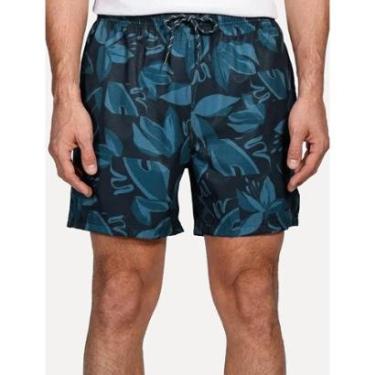 Imagem de Short Aramis Masculino D'Água Elastico Flower Azul Marinho-Masculino