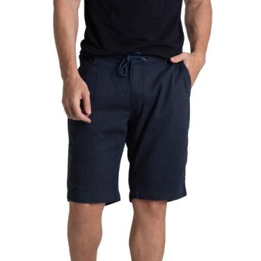 Imagem de Bermuda Linho Sawary - 282236 - MARINHO 42, Azul, 42