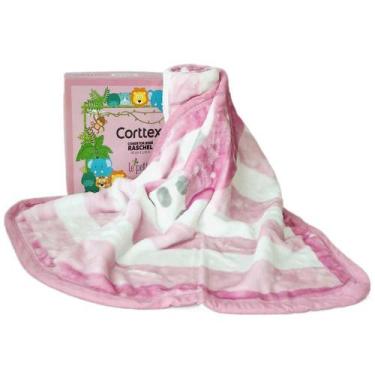 Imagem de Cobertor Rachel Bebê Corttex Girafa