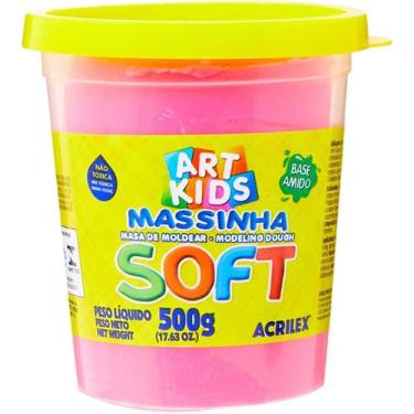 Imagem de Massa De Modelar 500gr Acrilex Soft Maravilha-107 MASSA DE MODELAR 500