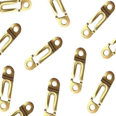 Imagem de Kit C/ 50 Peças - Suporte Fixador Para Invisível Nicho Na Parede Bicro